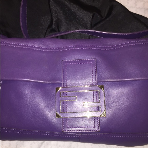 Authentic purple Fendi bag price - Picture 2 of 7